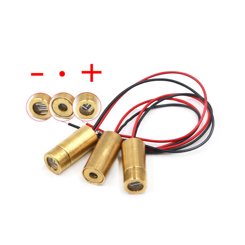 Diy Lightsaber Electronics - 9mm Einstellbarer Fokus Roter Laser-Diodenkopf 650nm
