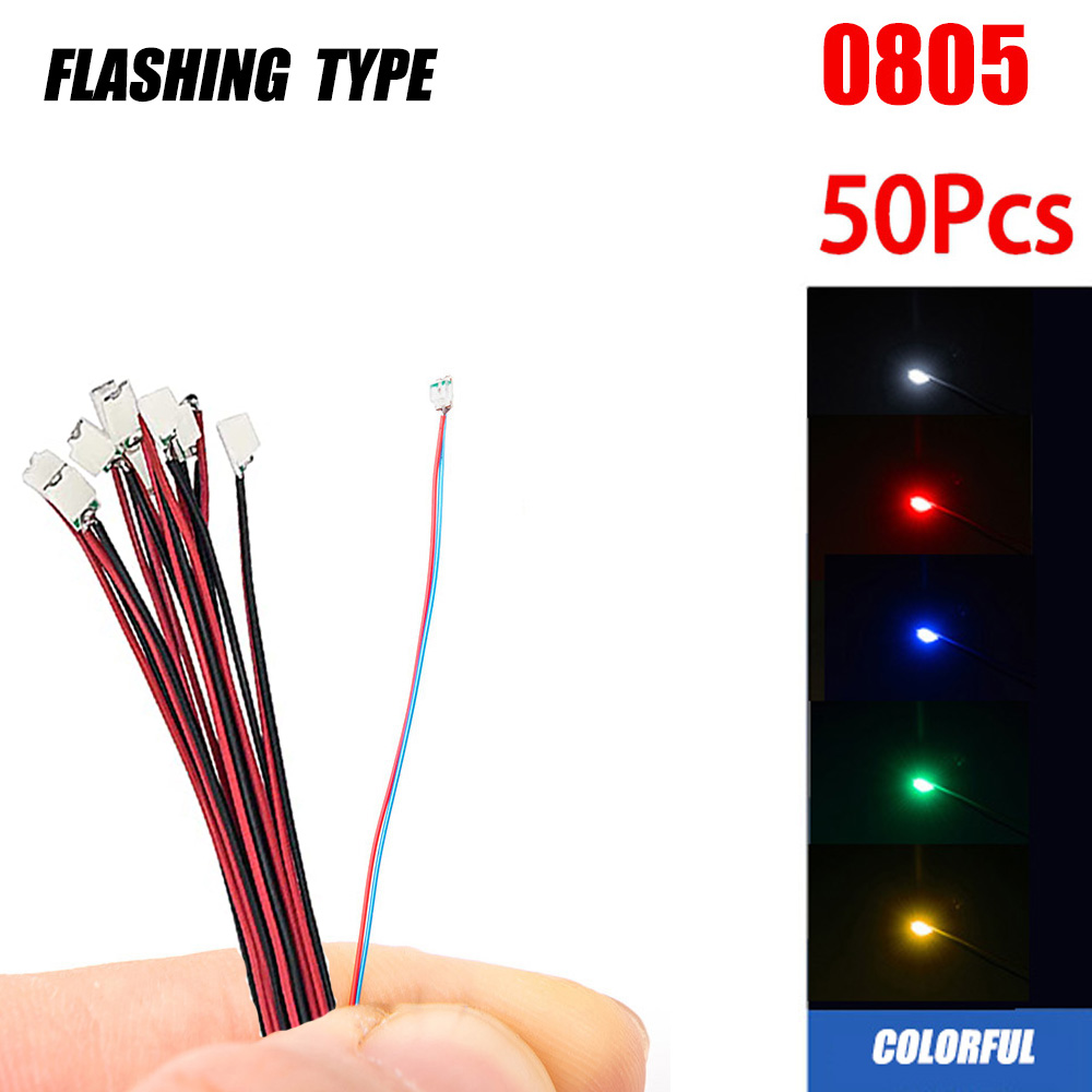 Smd Solder Paste - 50 Teile/beutel 0805 BLINKENDE LED SMD