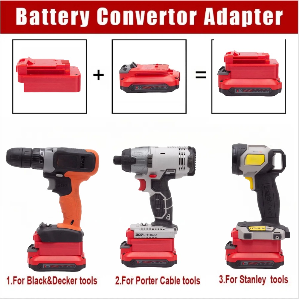 Black+Decker Tool 20V Max - Für Craftsman V20 20V Max Batteriekonverter-Adapter