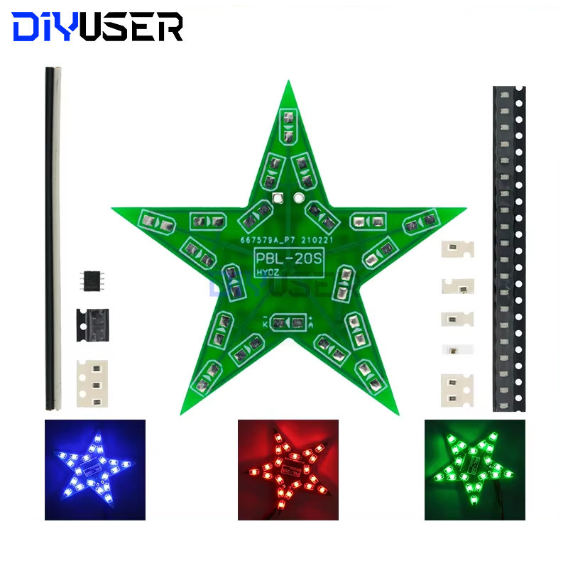 Smd Solder Paste - Studenten Training DIY Kit Fünfzackiger Stern