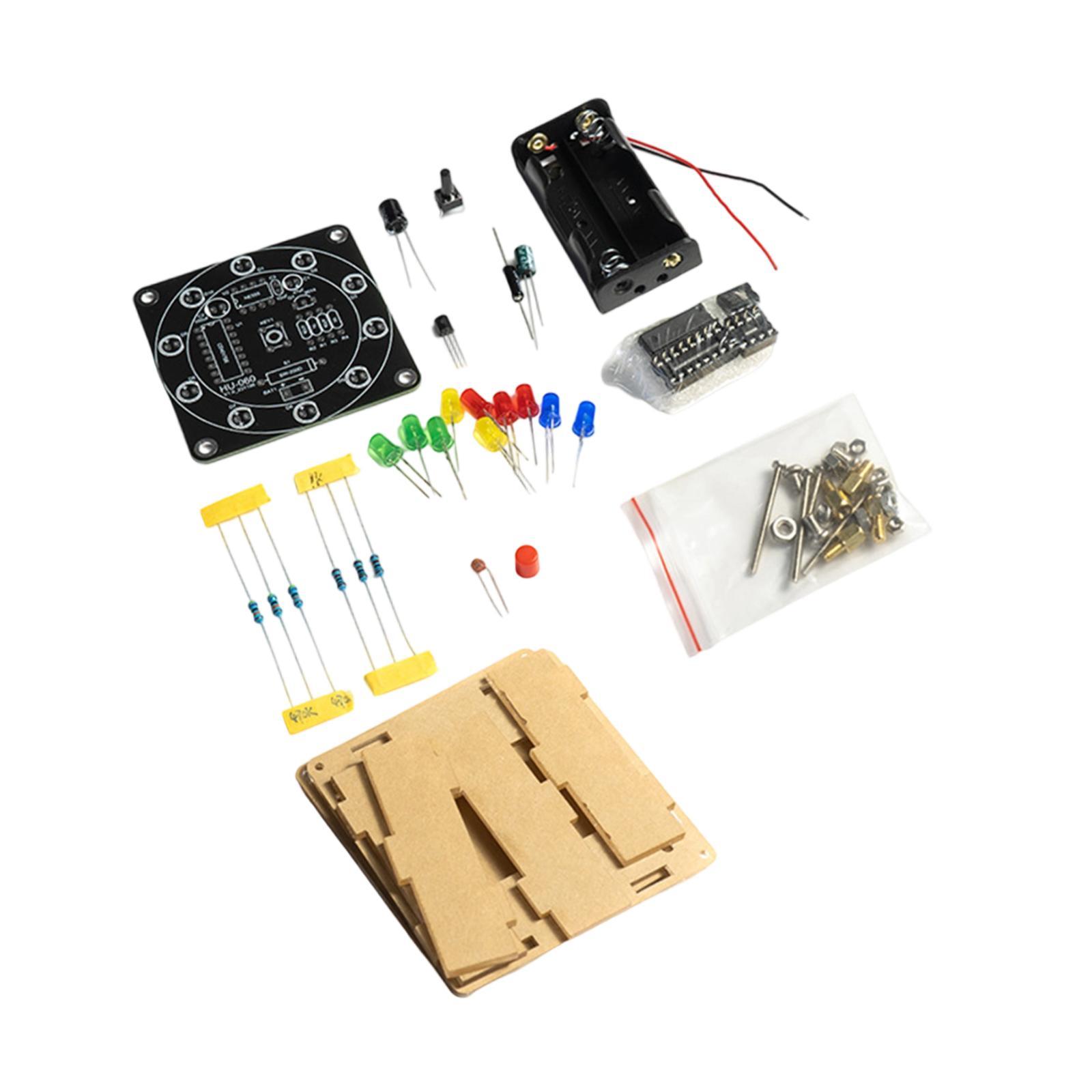 Diy Electronics Kits For Beginners - DIY Elektronisches Glücksrad-Set Ne555 CD4017 Praktisches