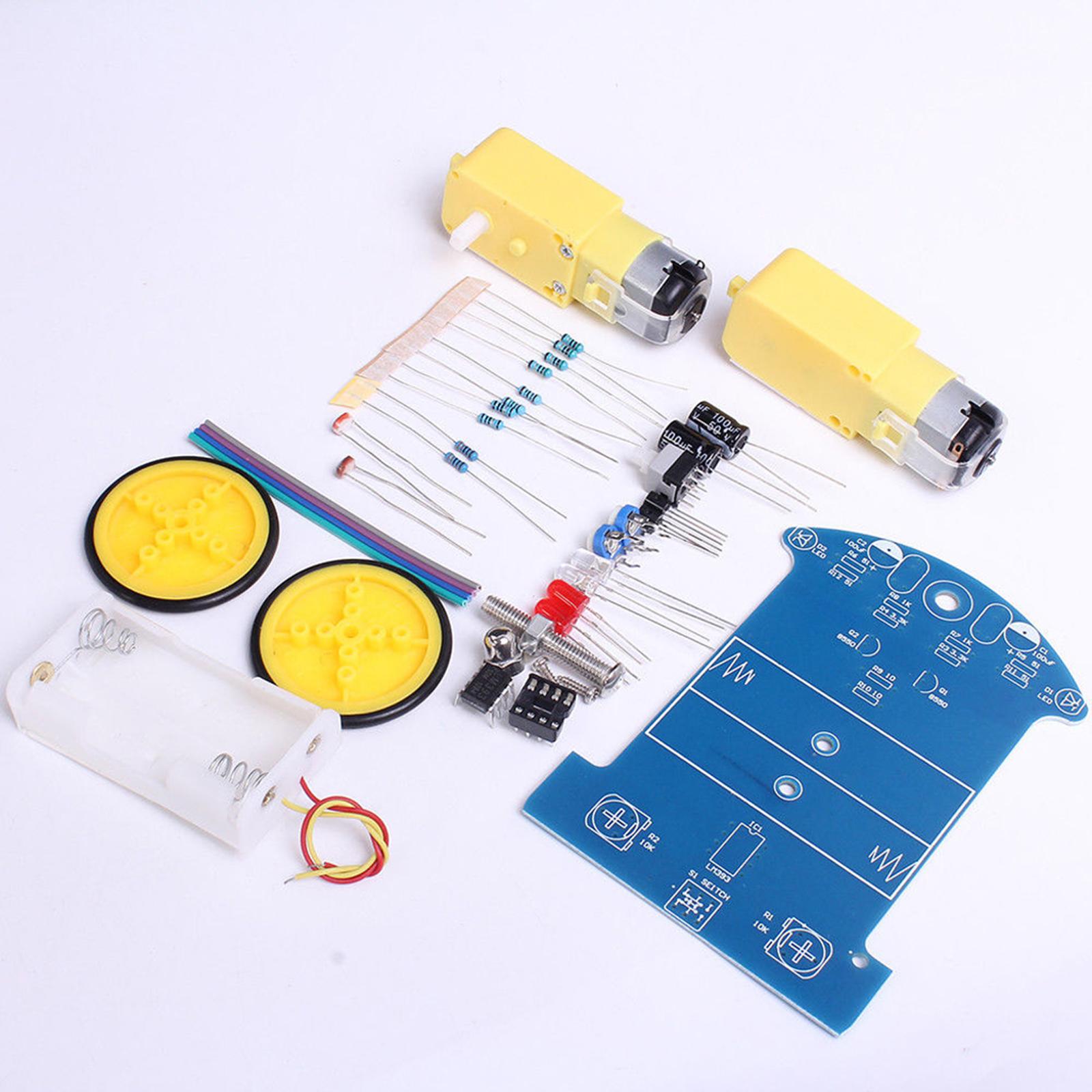 Diy Electronics Kits For Beginners - Intelligentes Roboter-Auto-Bausatz DIY Elektronisches Spielzeug, Robust,