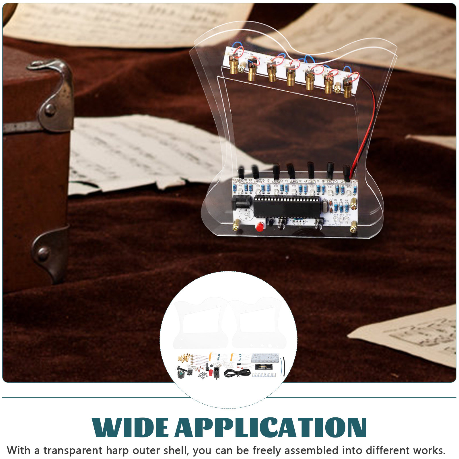 Diy Electronics Kits For Beginners - 1 Set Elektronische Harfe DIY-Lötset für