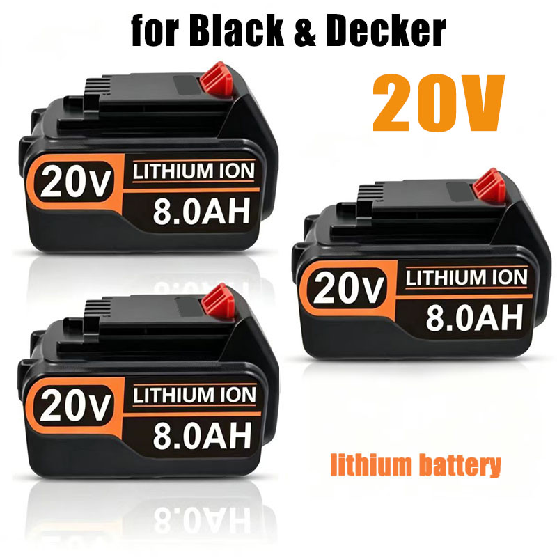 Black+Decker Tool 20V Max - 20V 3.0Ah 4.0Ah BL2018 Ersatzakku für