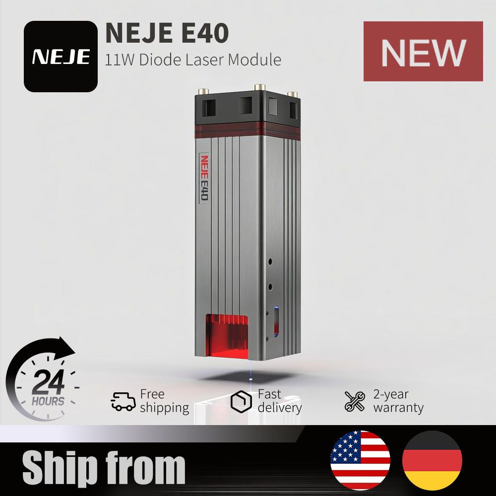 Diy Lightsaber Electronics - NEJE E40 40W Laser-Gravurmodul-Set mit Luftunterstützung