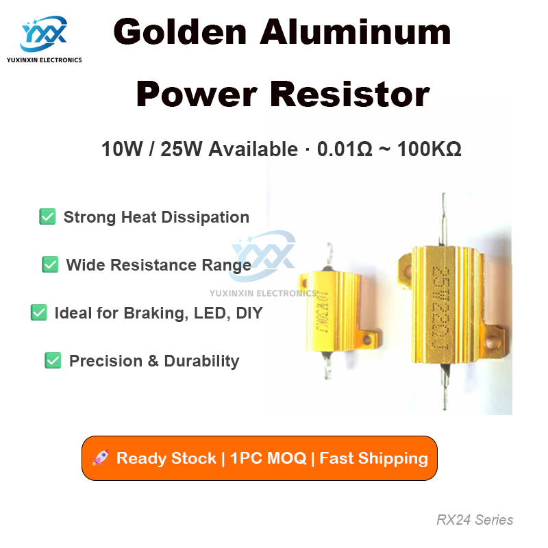 Diy Electronic Load - 1PCS RX24 Leistungswiderstand 10W 25W 0,01R