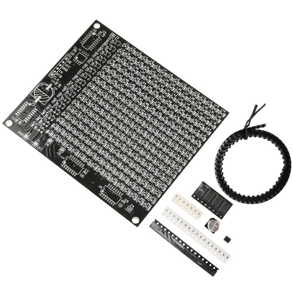 Diy Electronics Components - 64/256 LED SMD Dot Matrix Werbung