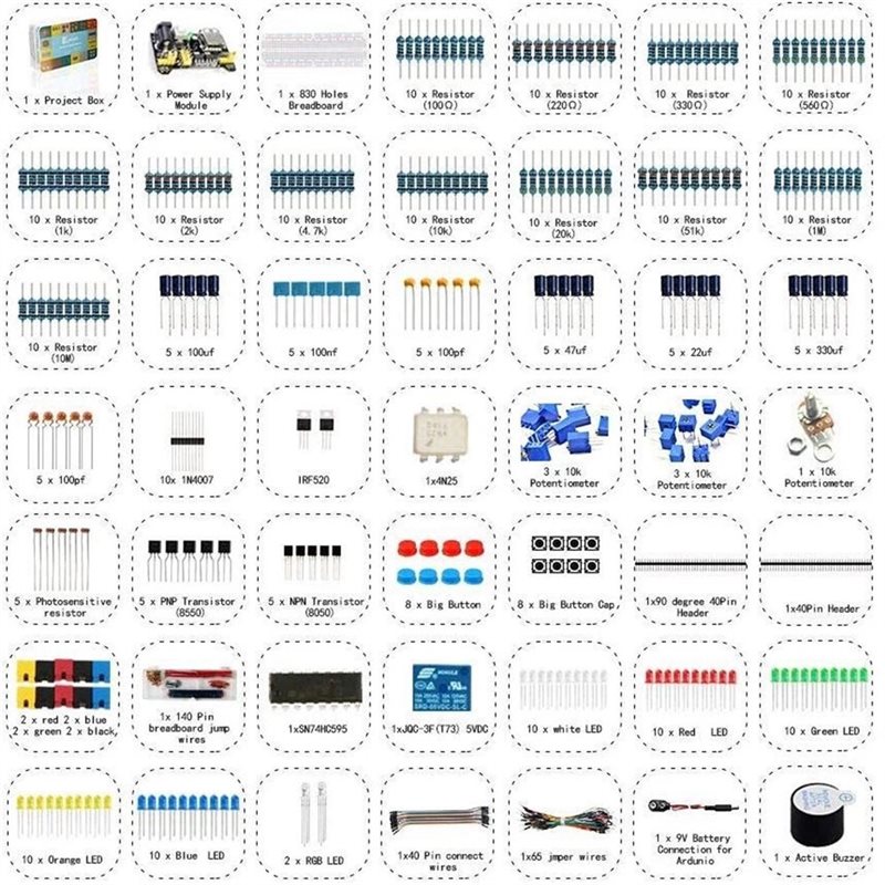 Neues Design~ Elektronik-Kompo – Diy Electronics Components Bewertung und Preis
