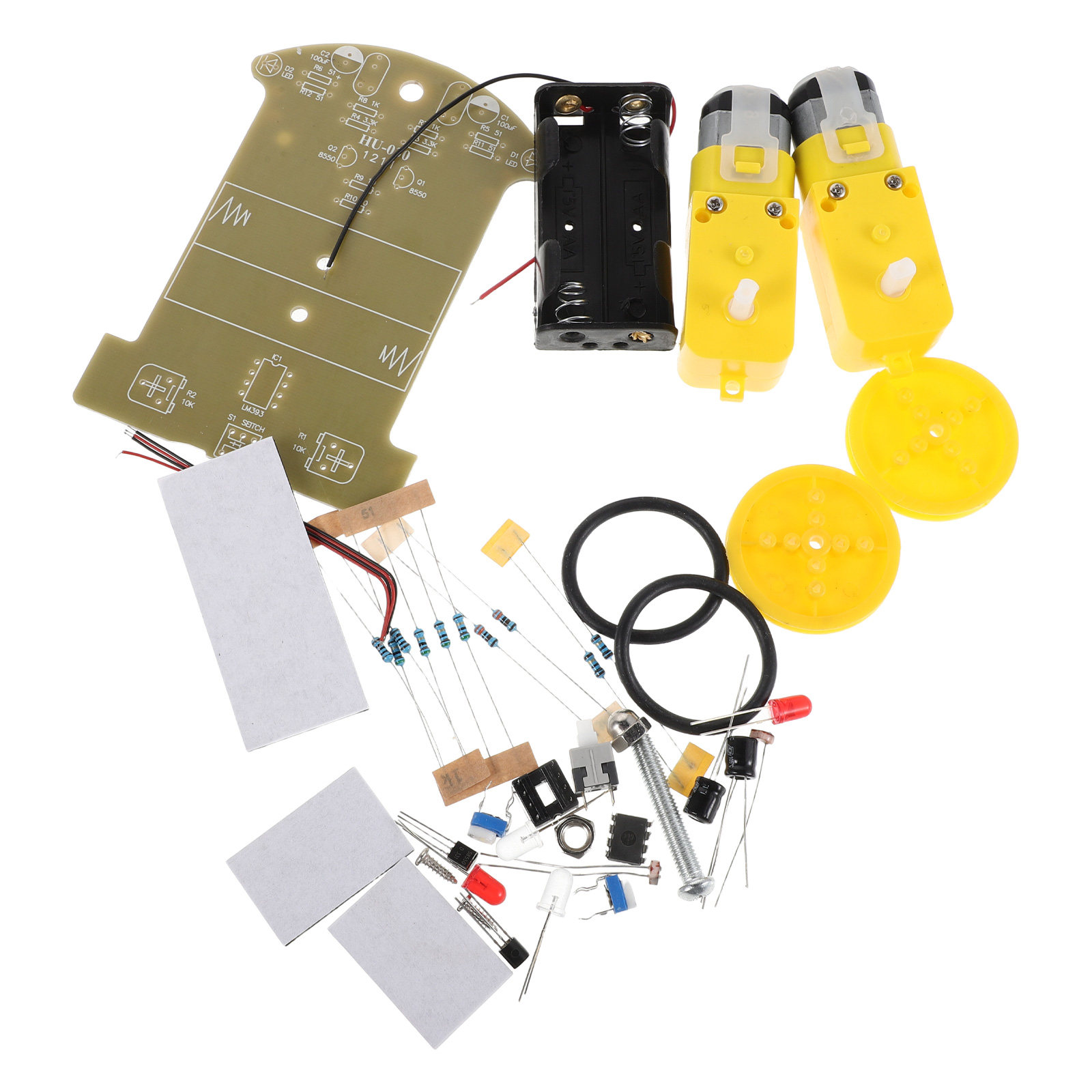 1 Set Linienfolge-Roboter-Auto – Diy Electronics Kits For Beginners Bewertung und Preis