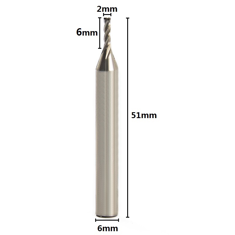 1 Stück Durchmesser Frez 2 mm  – Diy Cnc Router Electronics Bewertung und Preis