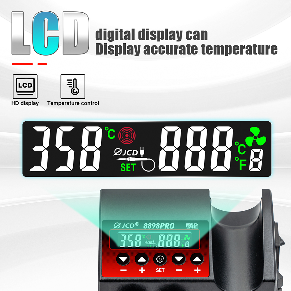 JCD 8898Pro Lötstation 2-in-1  – Smd Solder Paste Bewertung und Preis