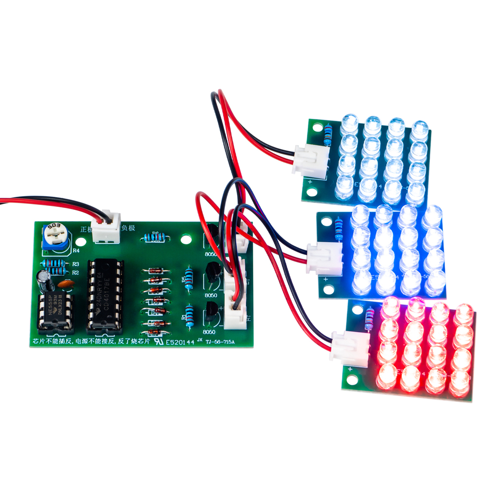 DIY Elektronik Kit LED Dreifar – Pcb Etching Kit Bewertung und Preis