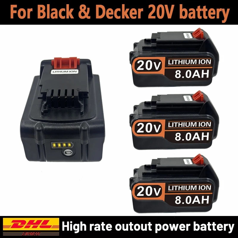 18V 3.0Ah 4.0Ah BL2018 Ersatza – Black+Decker Tool 20V Max Bewertung und Preis