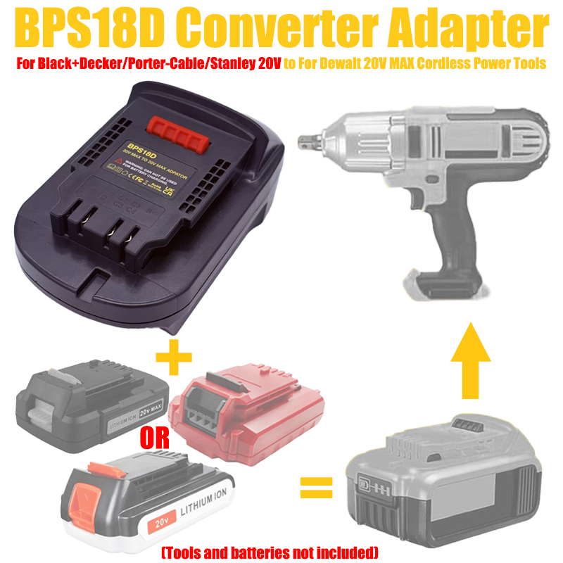 HAKSINKY BPS18D Adapter für Bl – Black+Decker Tool 20V Max Bewertung und Preis