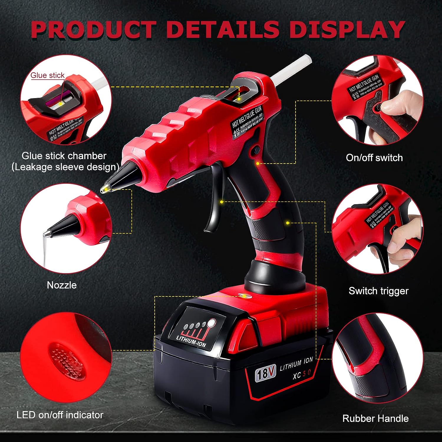 Akku-Schmelz klebe pistole für – Black+Decker Tool 20V Max Bewertung und Preis