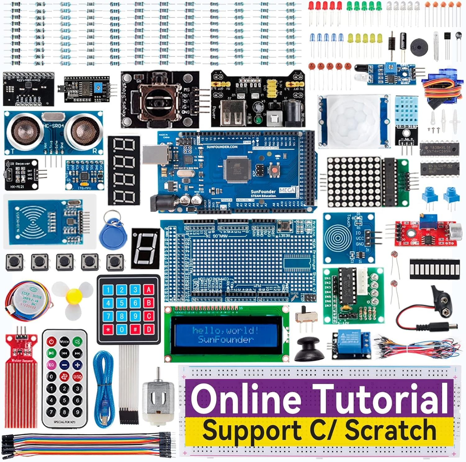 SunFounder Project Das umfasse – Arduino Uno Starter Kit Bewertung und Preis