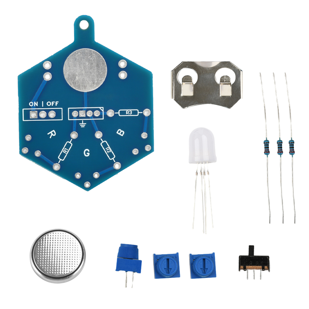 RGB LED Licht Platine Schweiß  – Diy Electronics Kits For Beginners Bewertung und Preis