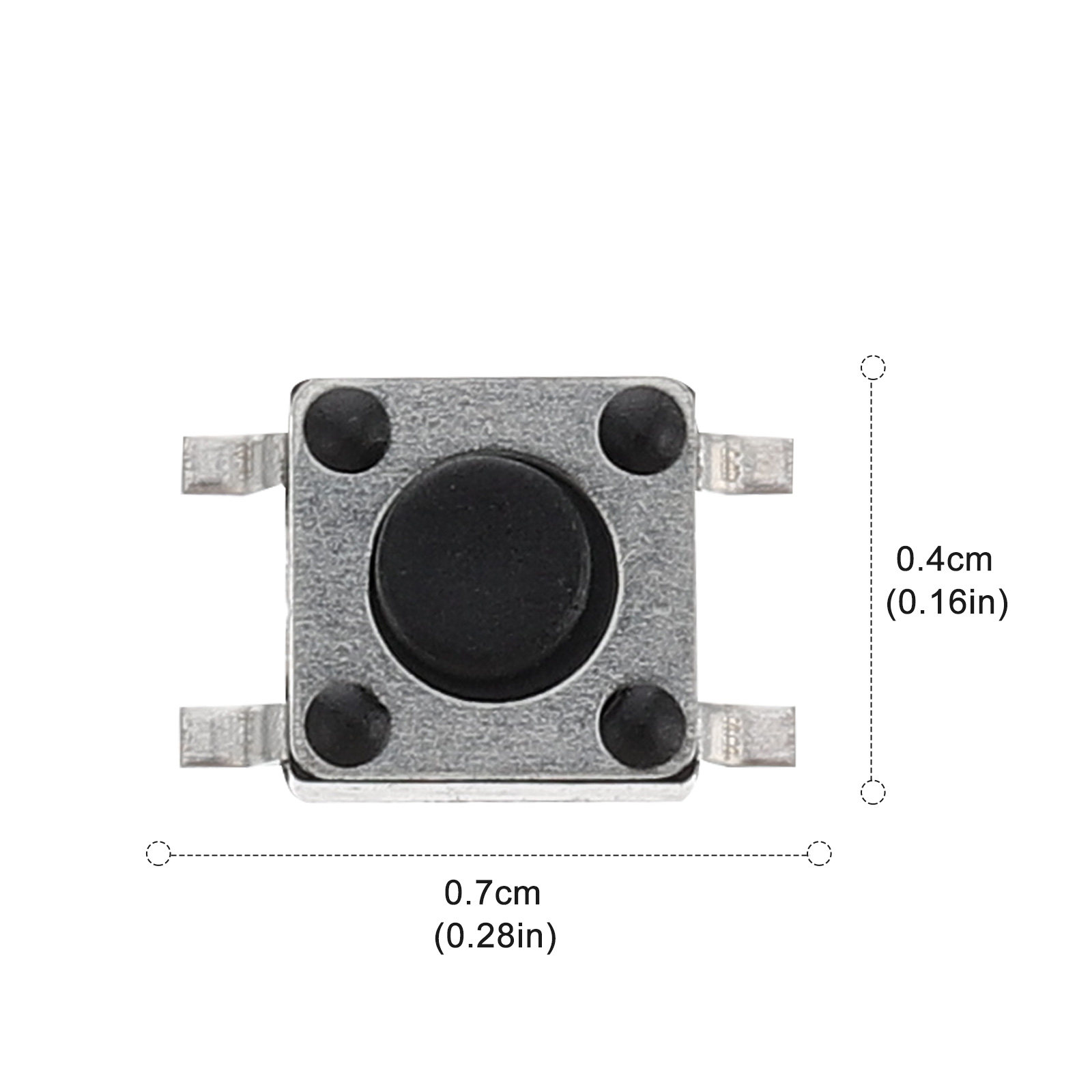 100 Stück Taktile Drucktaster- – Push Button Tactile Bewertung und Preis